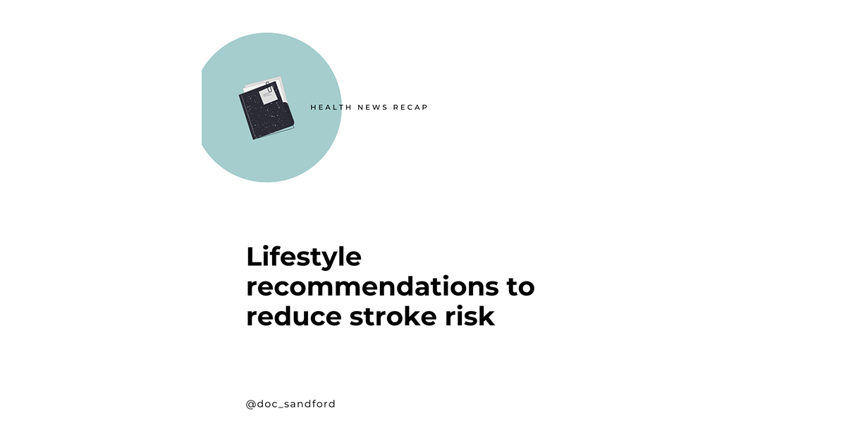 reduce stroke risk